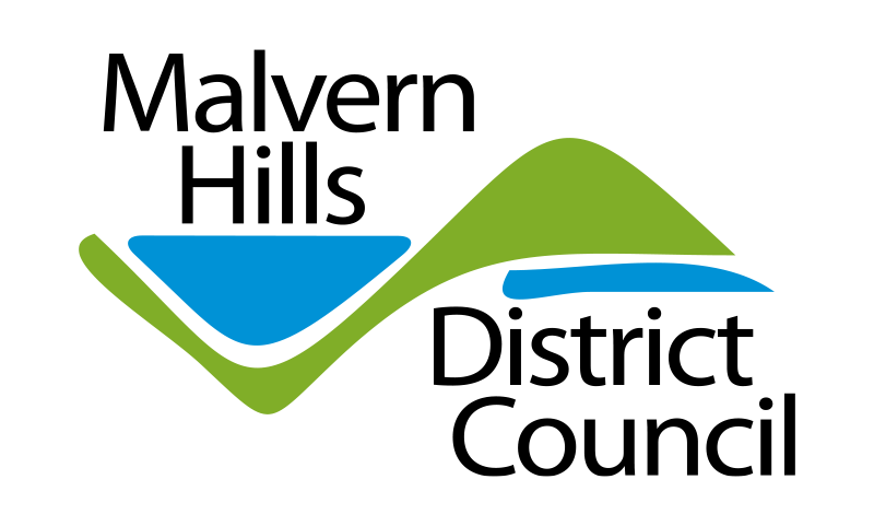 Malvern Hills District Council Logo in Footer